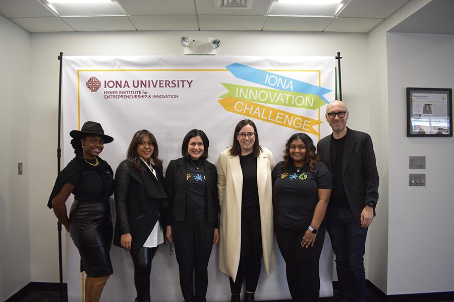 Spring 2024 IIC Kickoff Event Hynes Institute Team with Keynote Speaker Charissa O'Connor